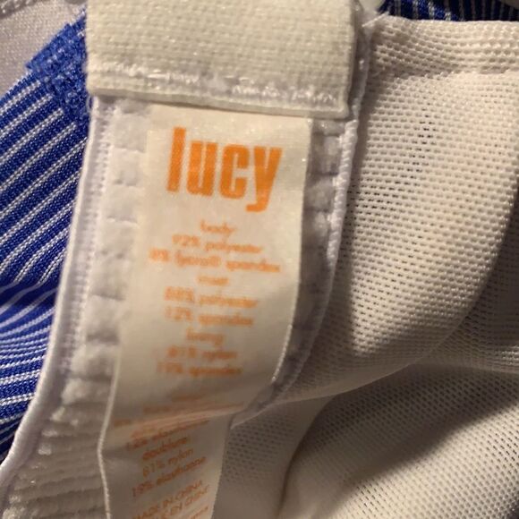 Lucy Striped Cross Strap Tank - Picture 4 of 5